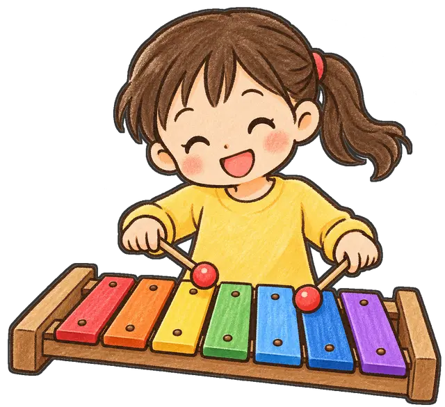 木琴の枠付き版