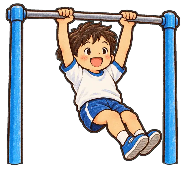 鉄棒の枠付き版