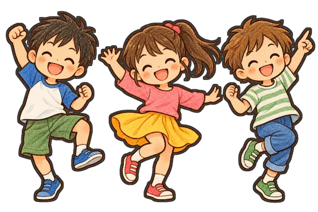 ダンスの枠付き版