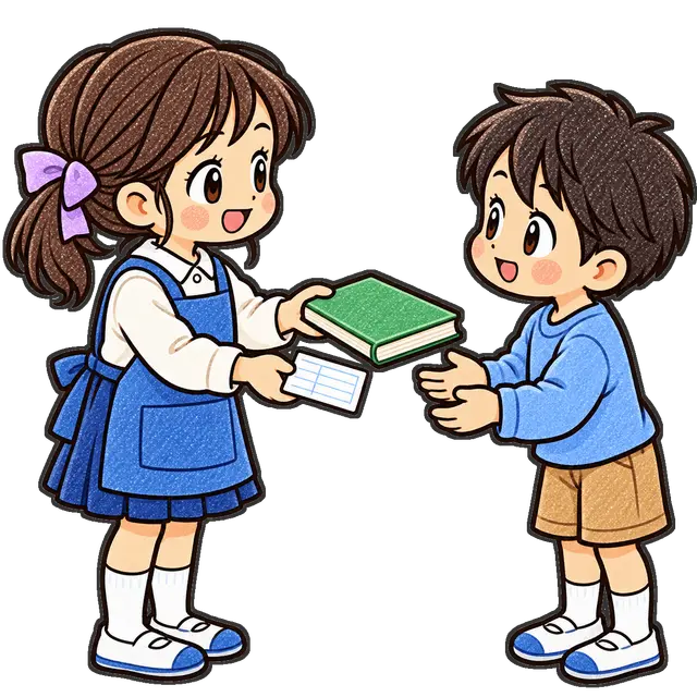 図書委員の貸し出しの枠付き版