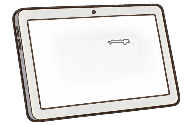 学習用タブレットの枠付き版
