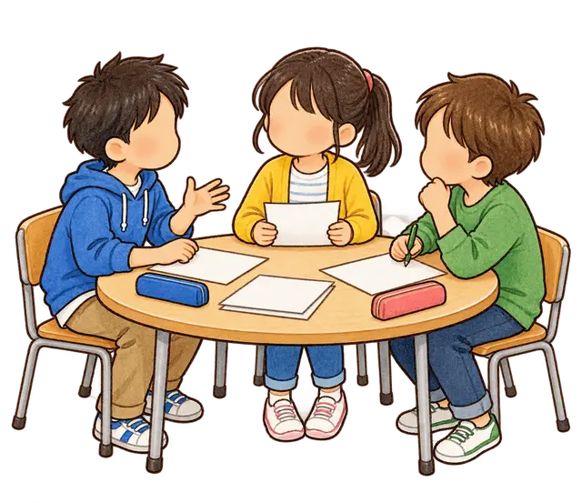 水彩の委員会活動の相談
