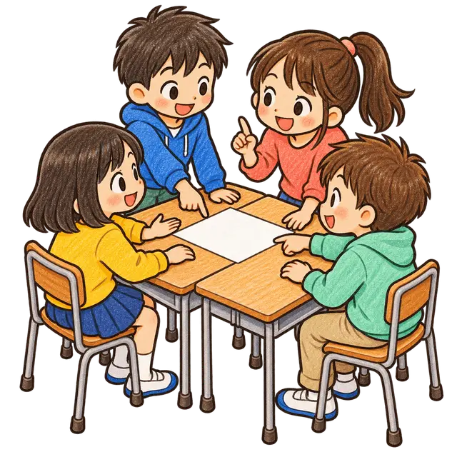 相談する班