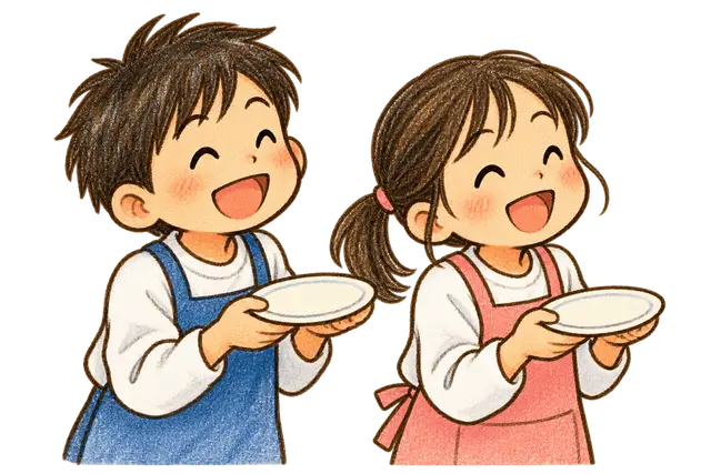 水彩のおかわりの列